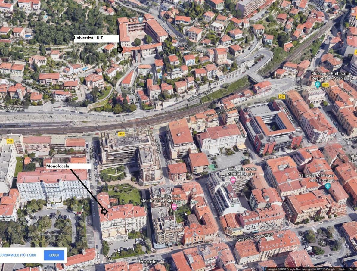 Le Malte Lägenhet Menton Exteriör bild
